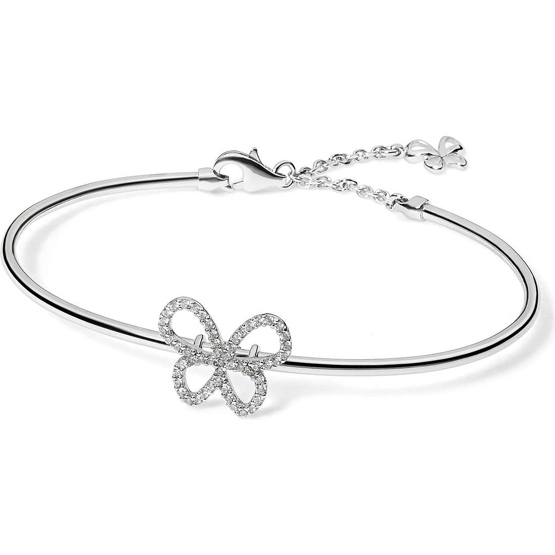 Bracciale Donna Comete Gioielli Farfalle BRA 136