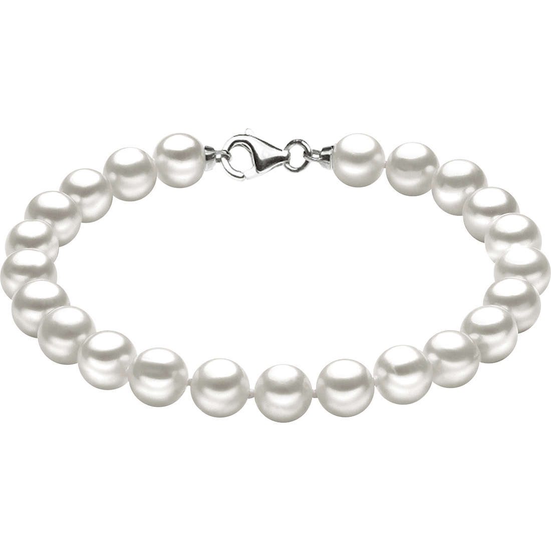 Bracciale Donna Comete Gioielli Perle Argento BRQ 108 S