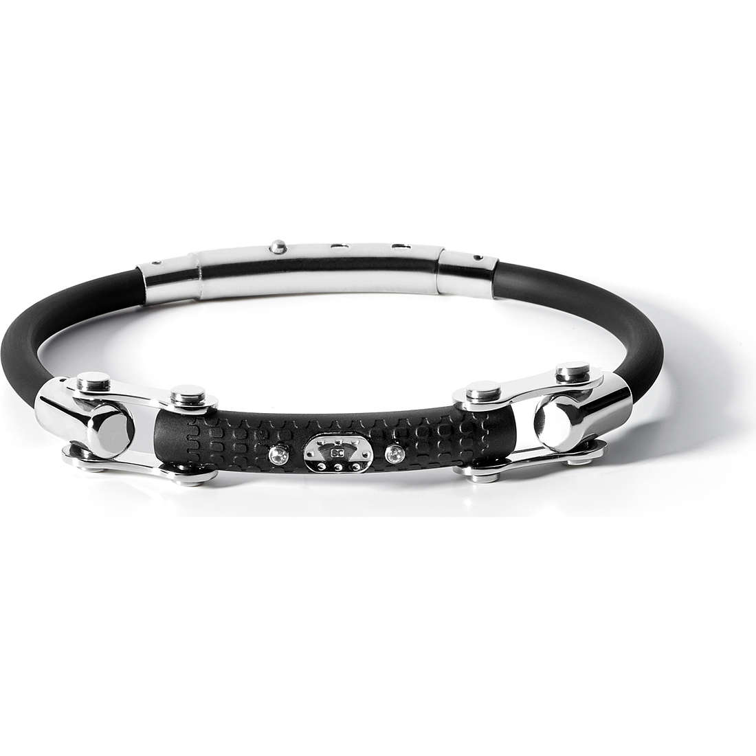 Bracciale Uomo Comete Gioielli 8Cilindri UBR707