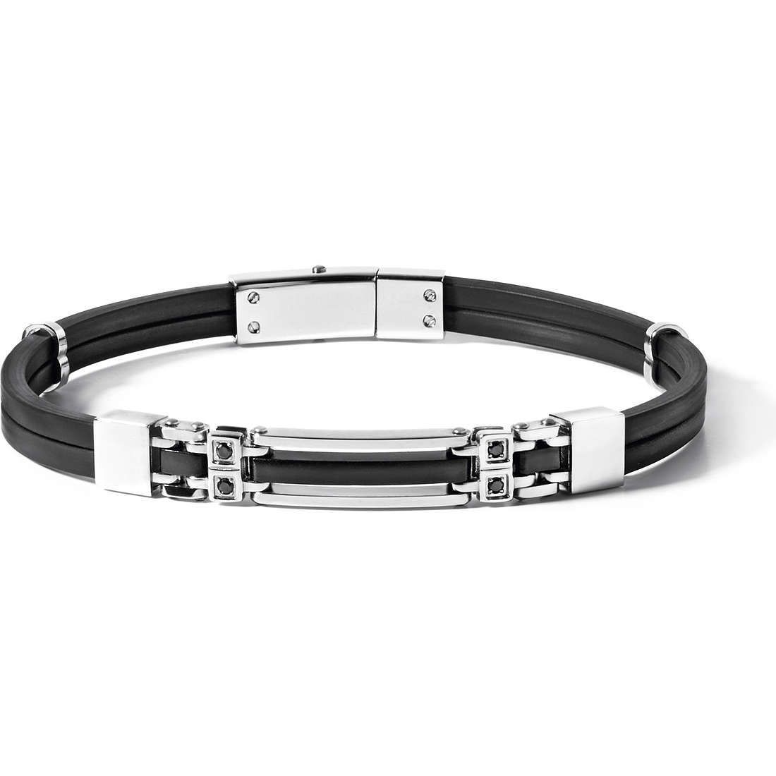 Bracciale Uomo Comete Gioielli Acciaio UBR 490