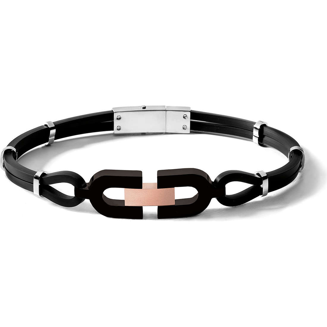 Bracciale Uomo Comete Gioielli Acciaio UBR 445