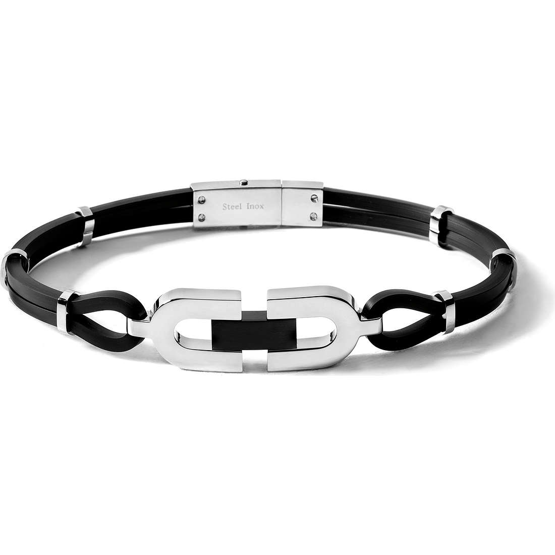 Bracciale Uomo Comete Gioielli Acciaio UBR 192