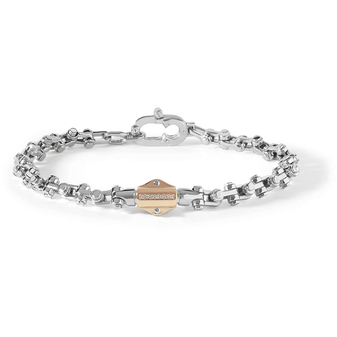 Bracciale Uomo Comete Gioielli Building UBR 754