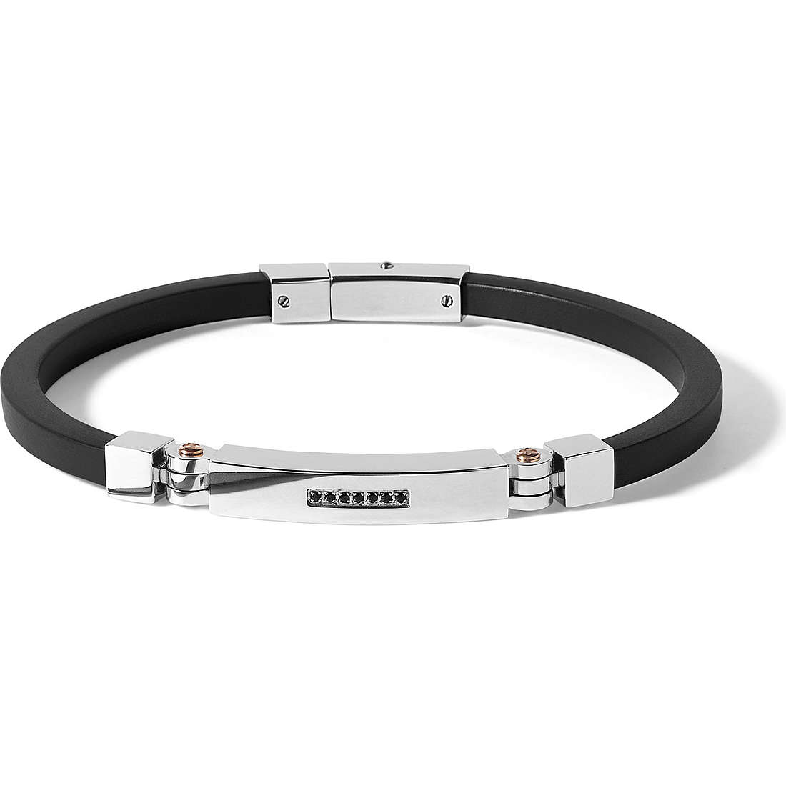 Bracciale Uomo Comete Gioielli Zip UBR 657