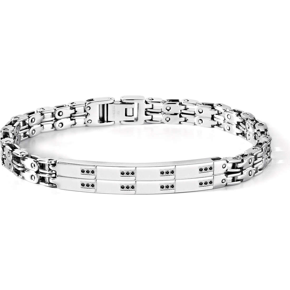 Bracciale Uomo Comete Gioielli Acciaio UBR 432