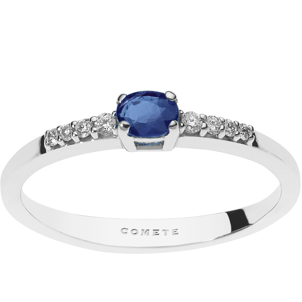 Anello store comete zaffiro