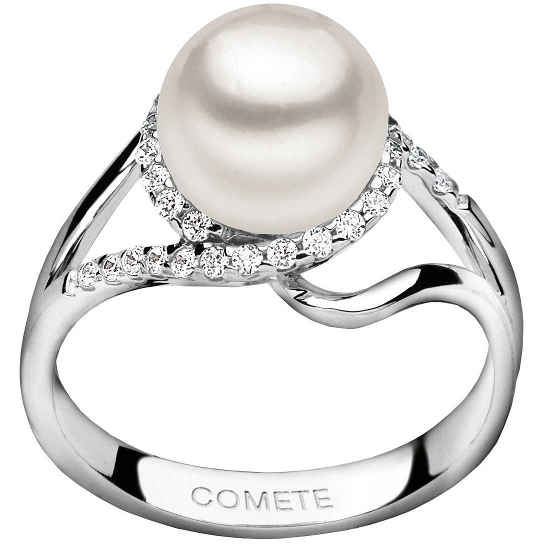 COMETE Anello Donna Comete Gioielli Perla ANP 299