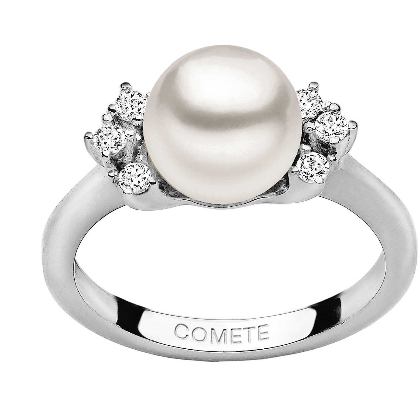 COMETE Anello Donna Comete Gioielli Perla ANP 336