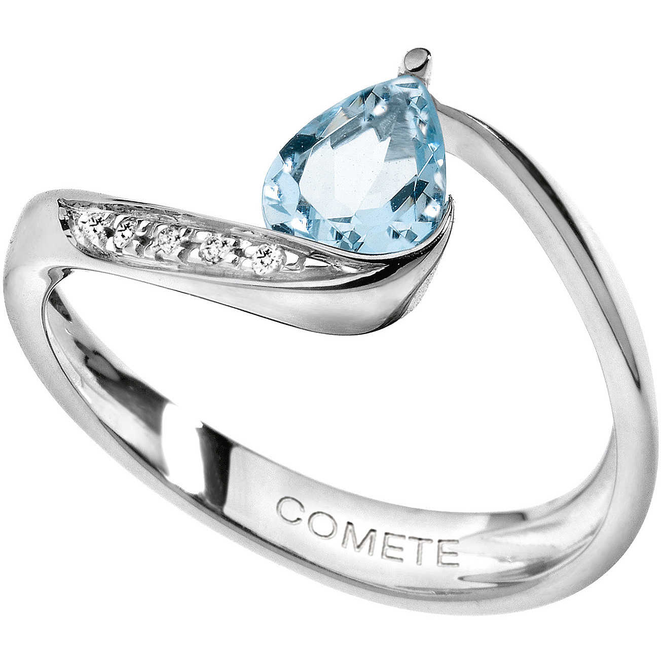 COMETE Anello Donna Comete Gioielli Pietre Preziose Colorate ANQ 272