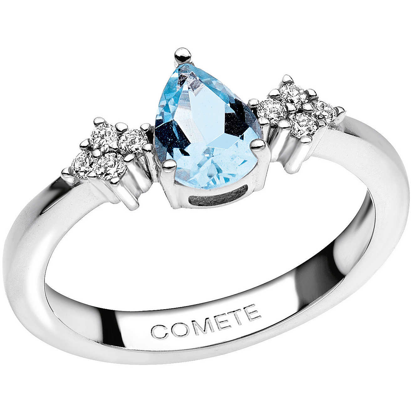 COMETE Anello Donna Comete Gioielli Pietre Preziose Colorate ANQ 268