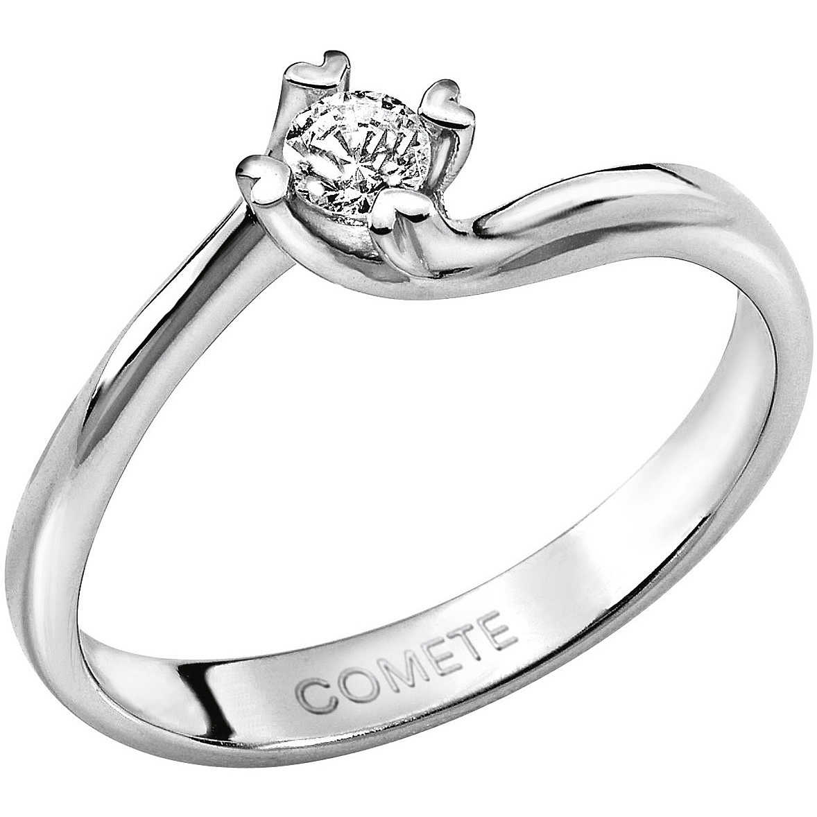 COMETE Anello Donna Comete Gioielli Solitario ANB 1587