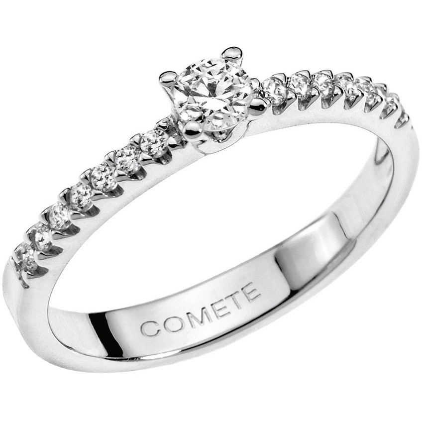 COMETE Anello Donna Comete Gioielli Solitario ANB 1518 Cipolla Gioielli ANB 1518