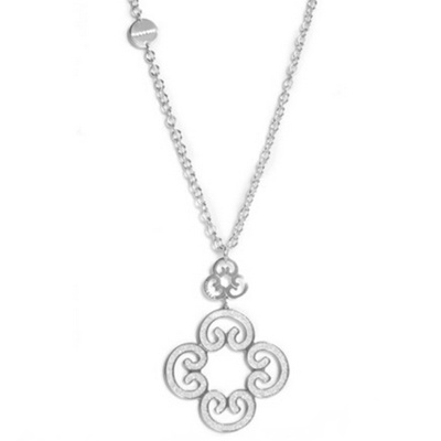 Rebecca Louis XIV Steel Necklace Blxkbb15