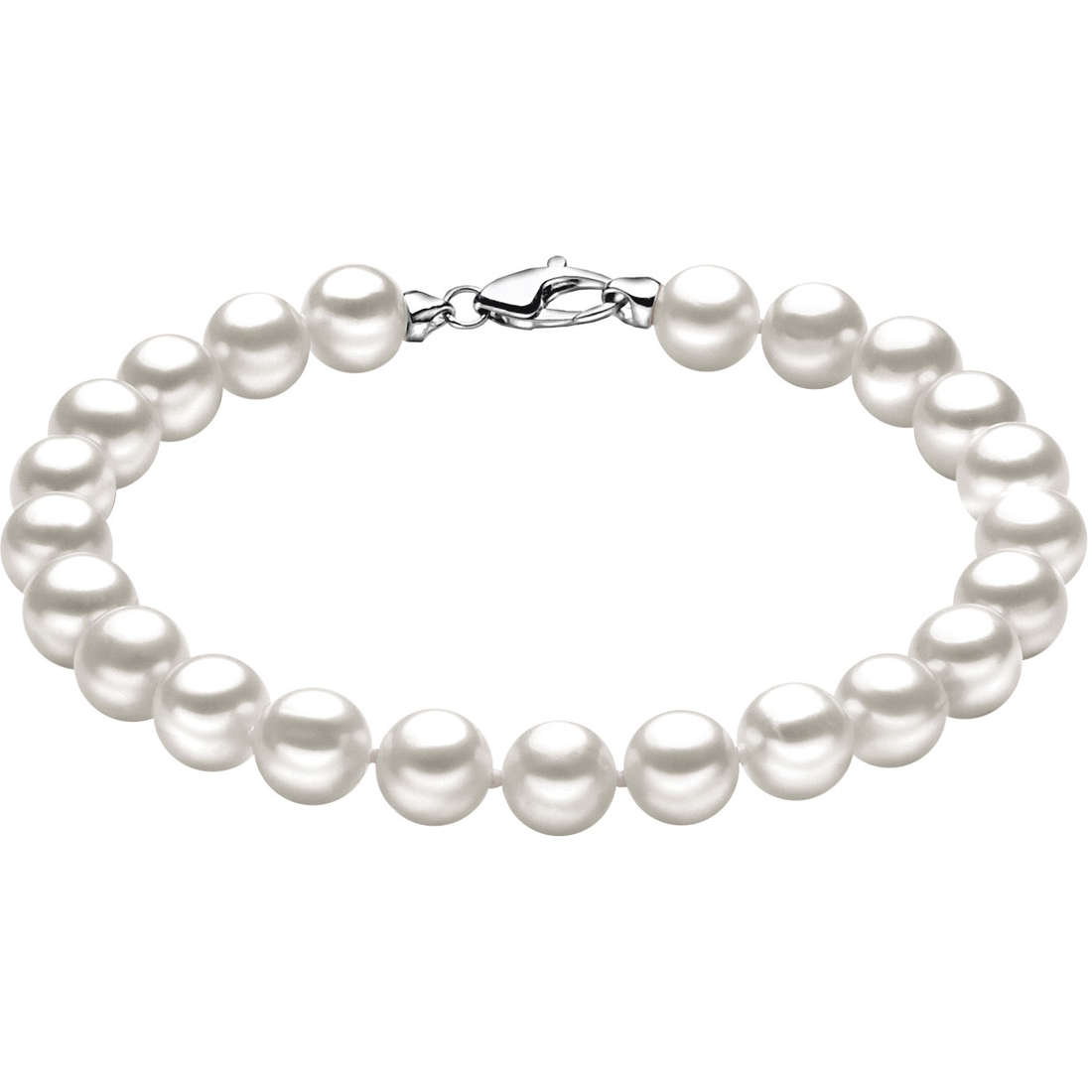 Bracelet Women Comete Gioielli Pearls Silver BRQ 114 S21