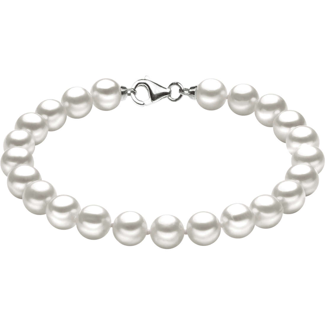 Bracelet Women Comete Gioielli Silver Pearls BRQ 109 S