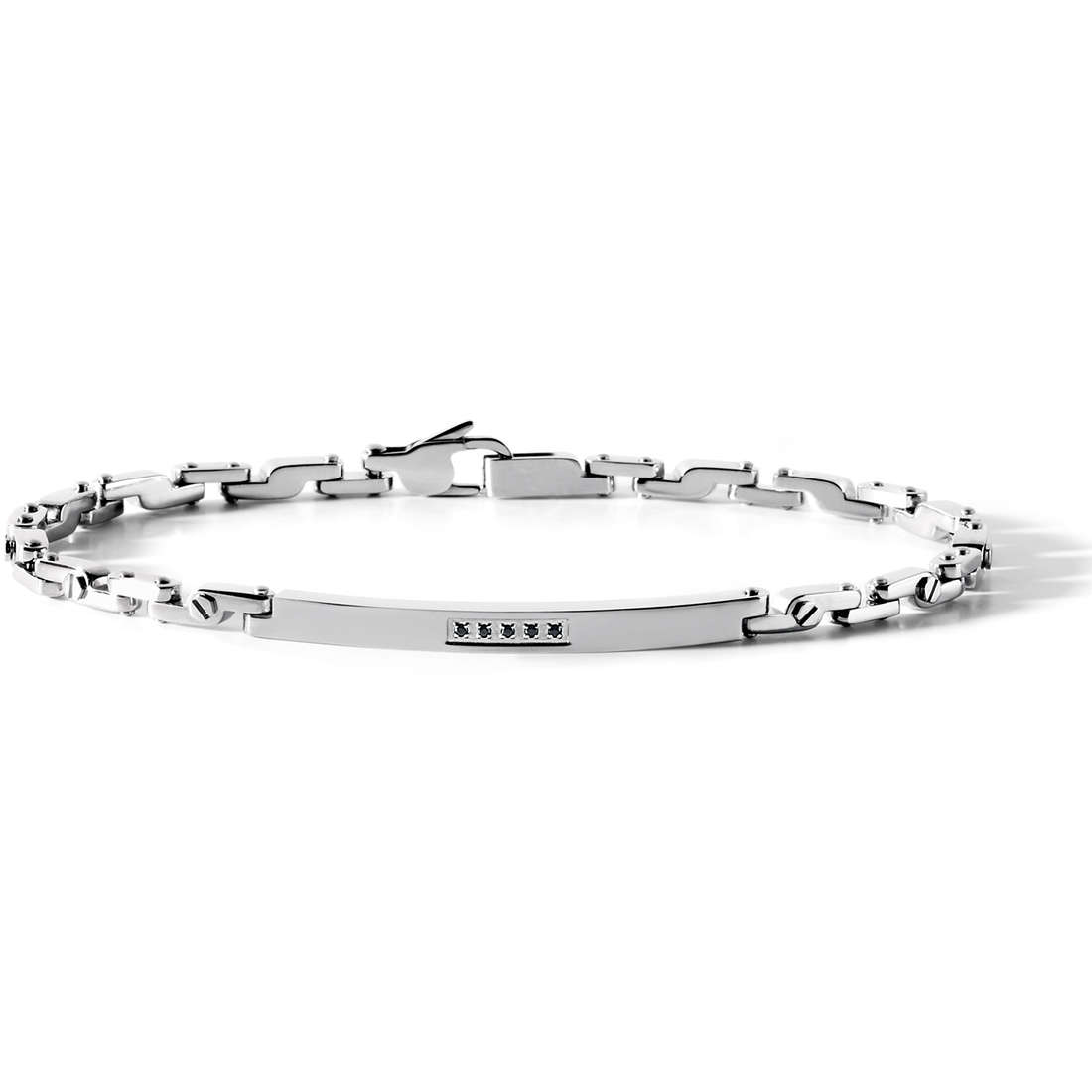 Bracciale Uomo Comete Gioielli Acciaio UBR534