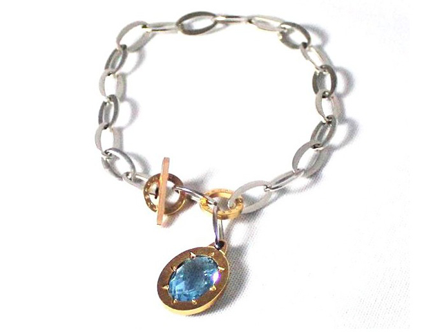 Rebecca Blue Drop Pendant Bracelet Ref,Bstbst62