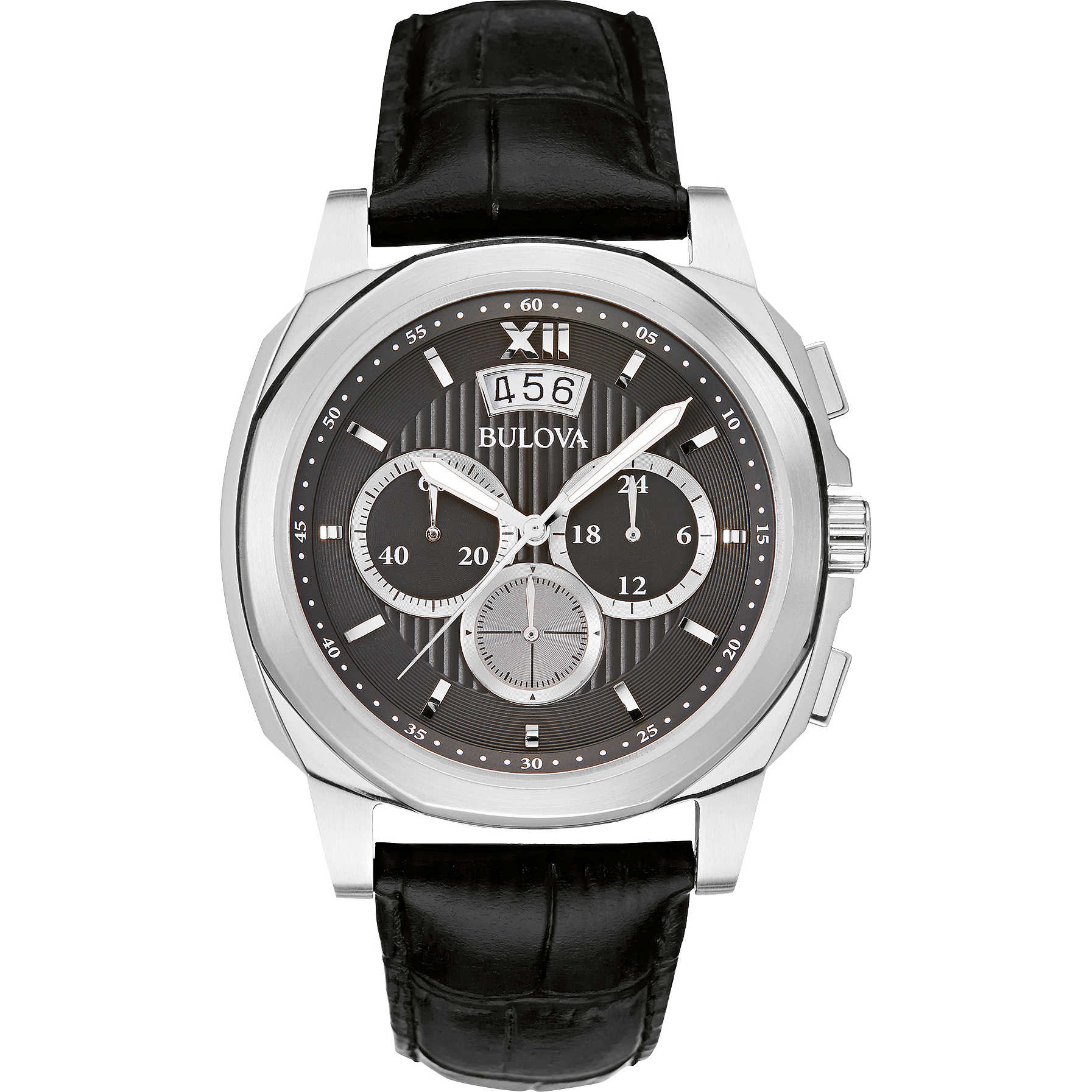 Bulova Men’s Chronograph Clock Dress Chronograph