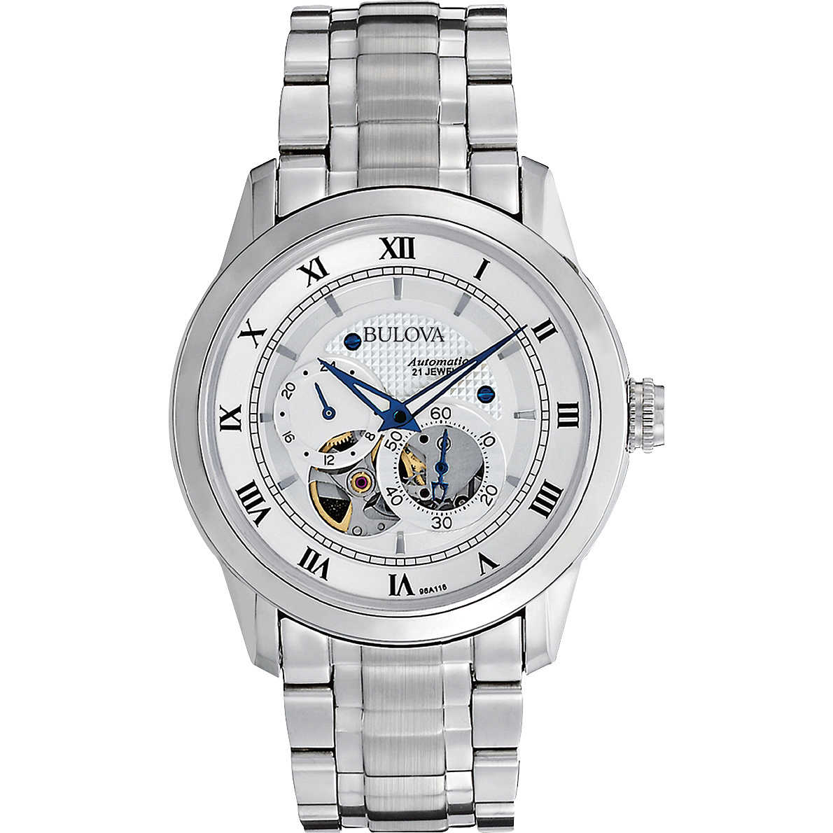 BULOVA Men's Mechanical Watch Bulova Bva Series 96A118