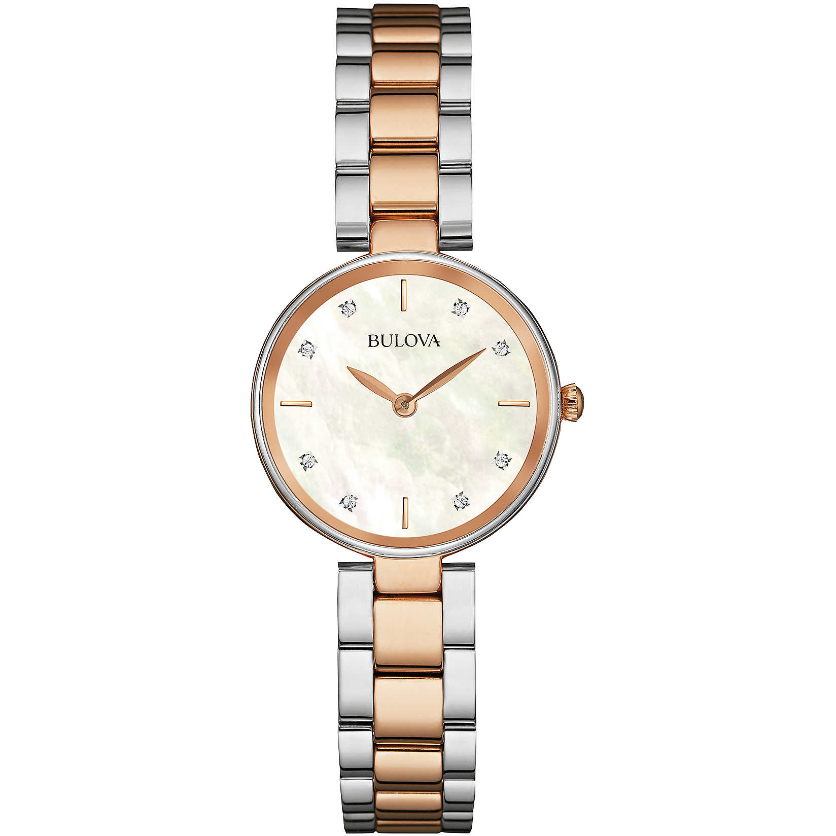 BULOVA Women's Time-Only Watch Bulova Diamonds