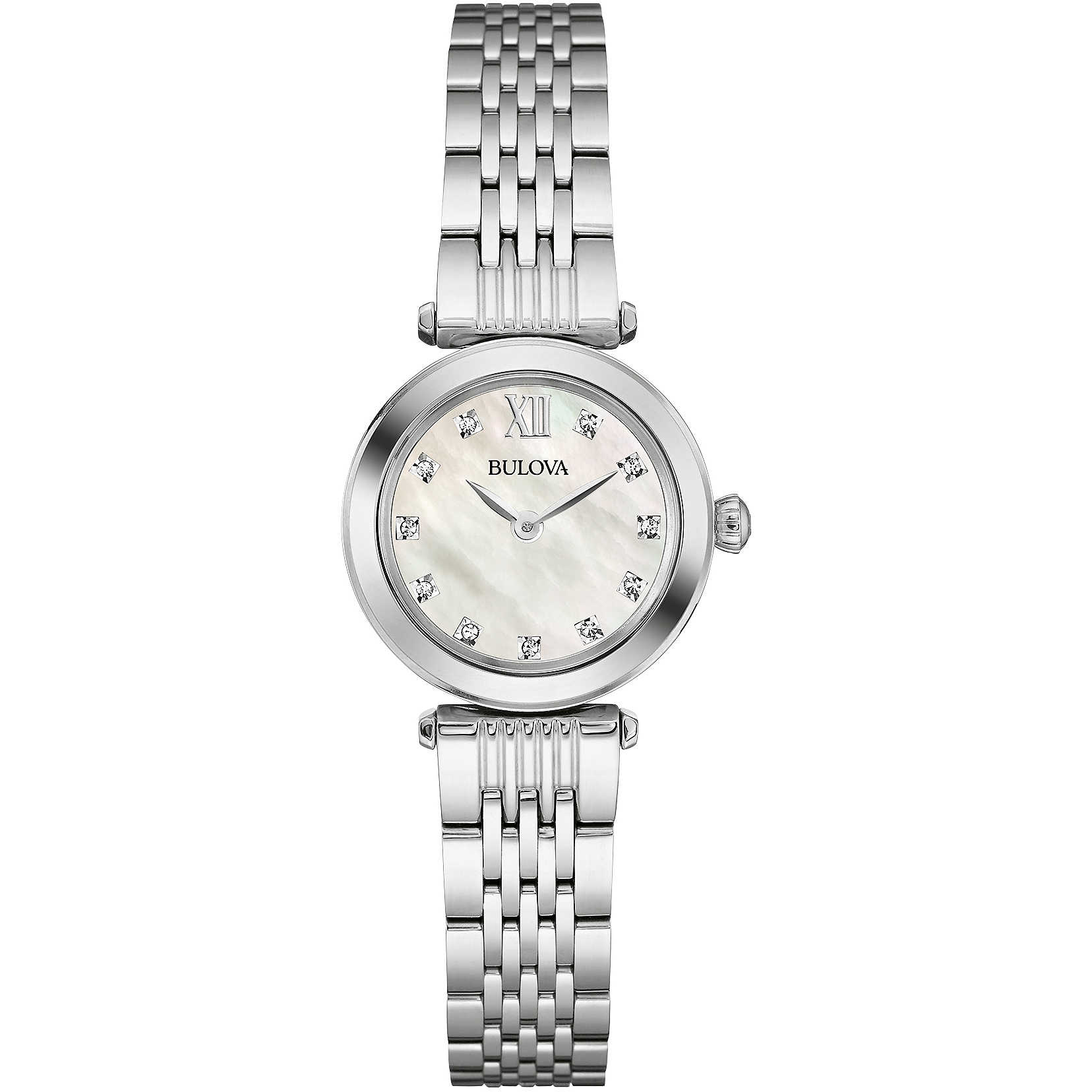 BULOVA Women's Time-Only Watch Bulova Diamonds