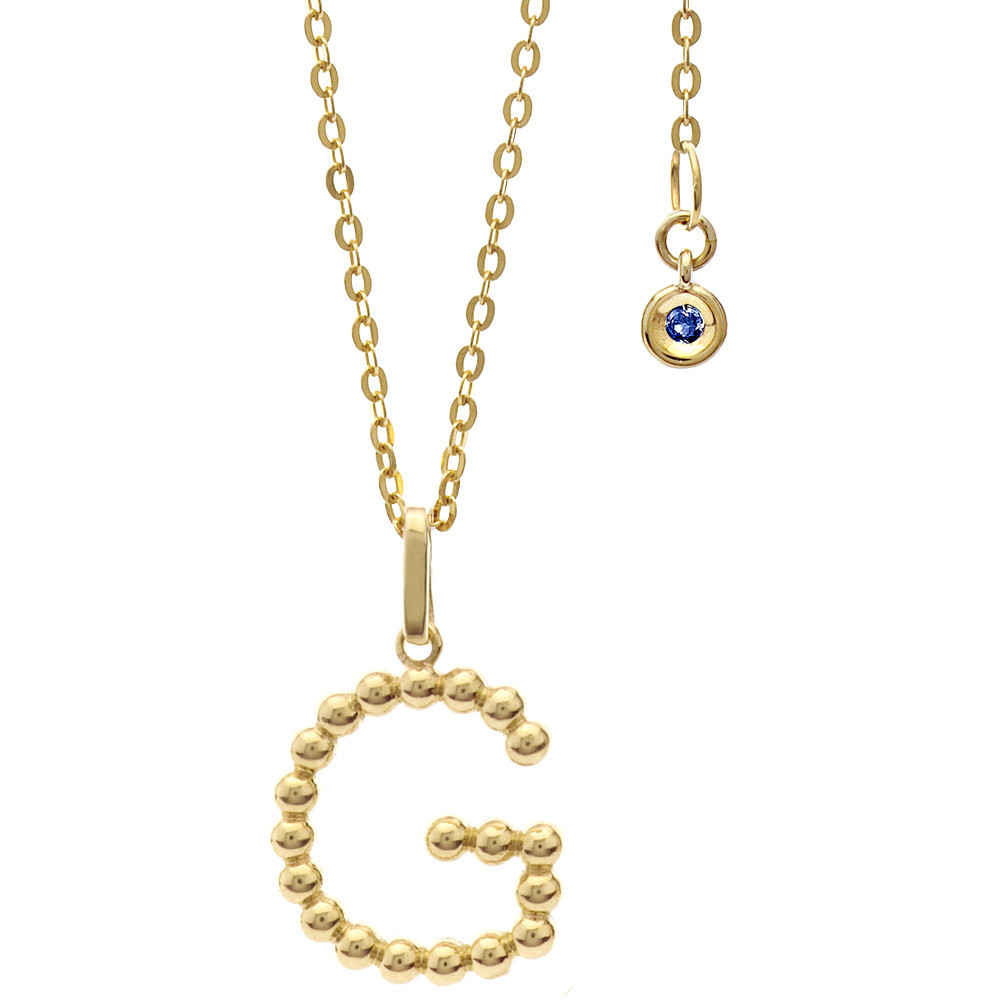 Necklace Woman Comete Gioielli Letter GLB 1056