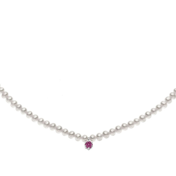 COMETE Women's Necklace Comete Gioiellis Pearl FWQ 151