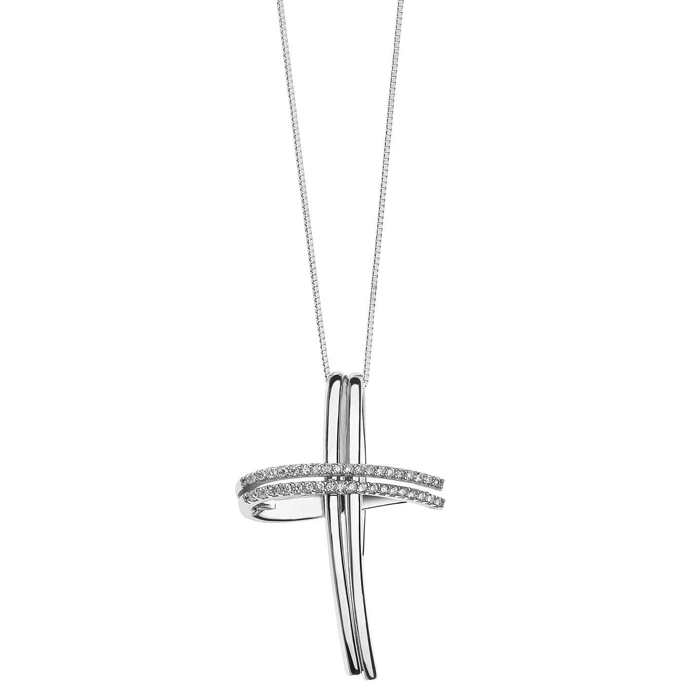 Necklace Women Comete Gioielli Diamonds GLB 1251