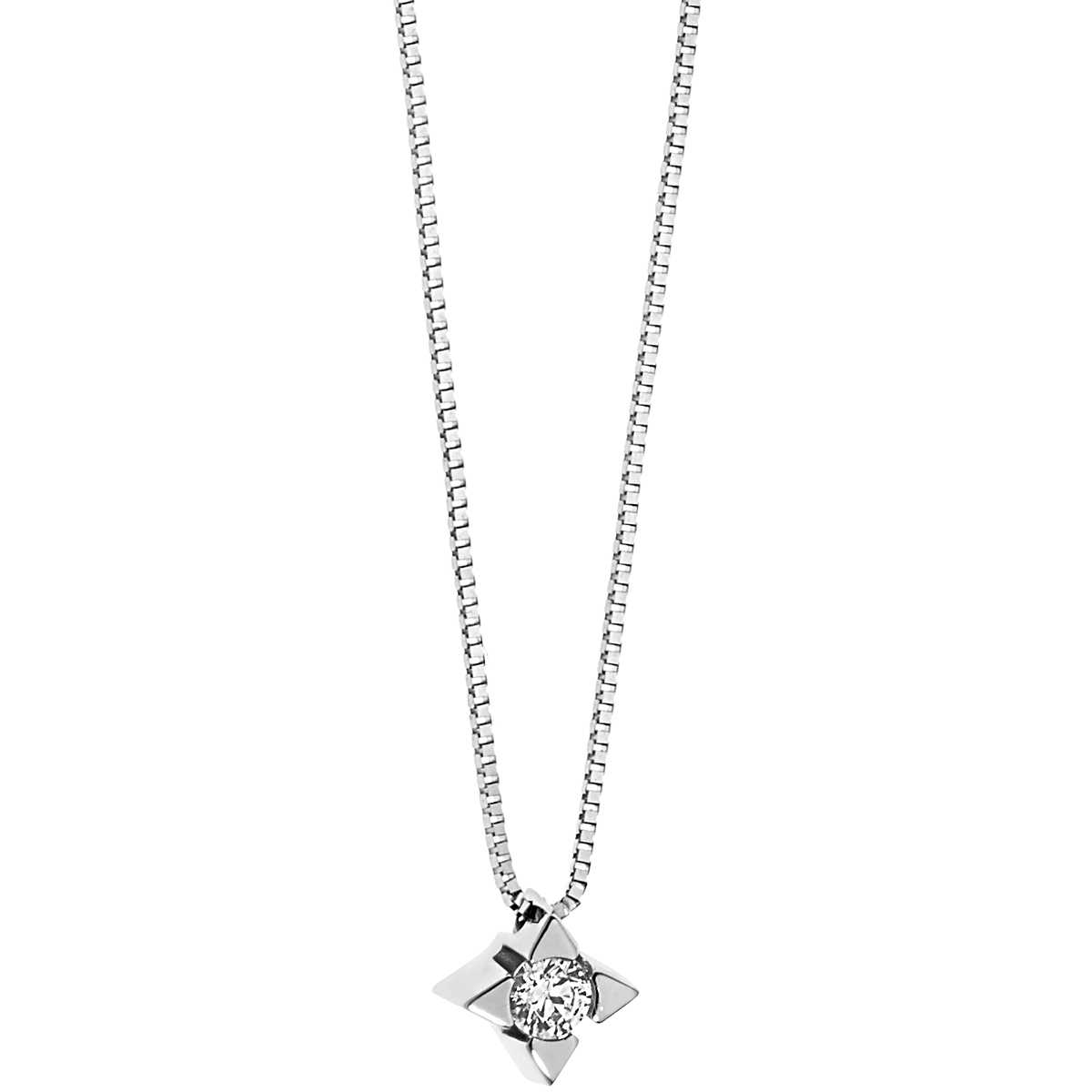 Necklace Women's Comete Gioielli Diamonds GLB 1227