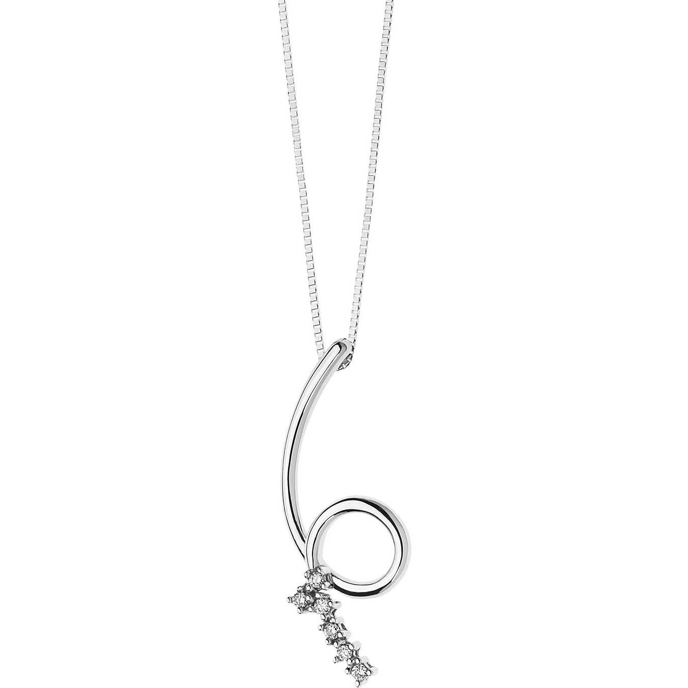 Necklace Women’s Comete Gioielli Diamonds GLB 1231