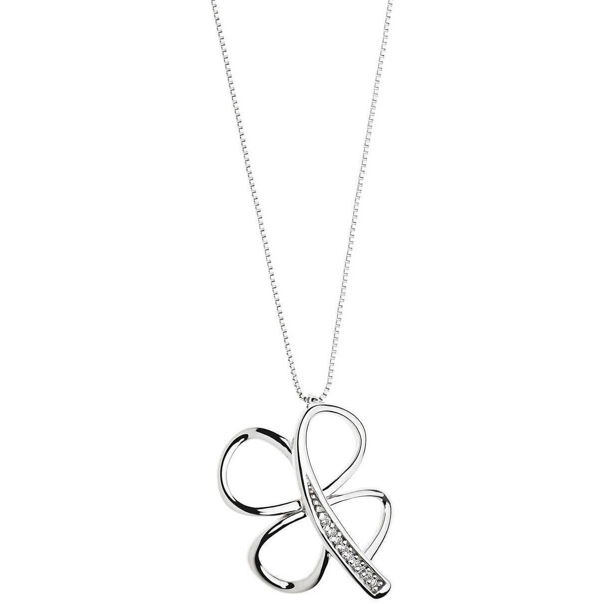 GLB 1129 Women’s Comete Gioielli Diamond Patterns Necklace