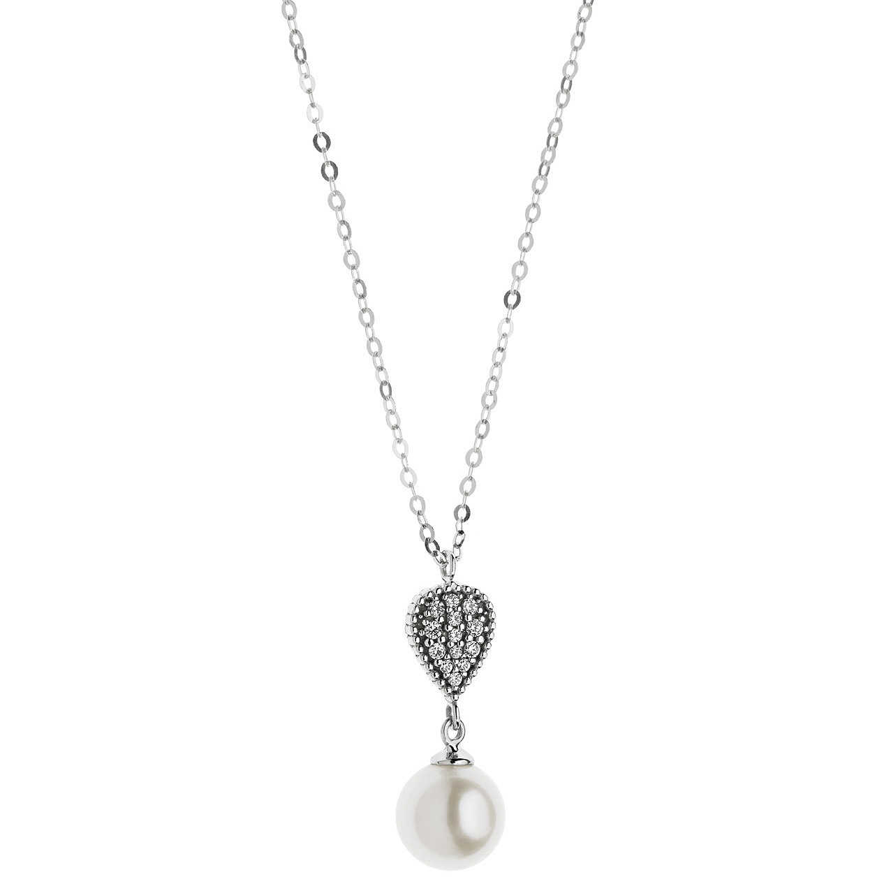 GLP 445 Women’s Comete Gioielli Diamond Patterns Necklace