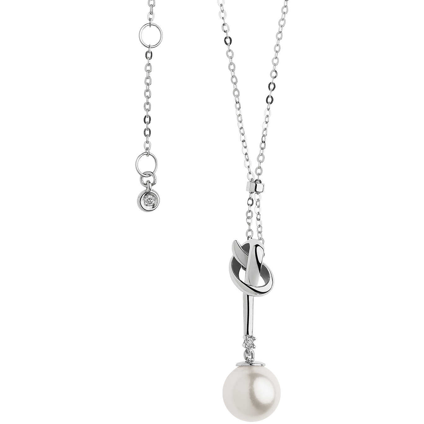 GLP 466 Women’s Comete Gioielli Pearl Patterns Necklace
