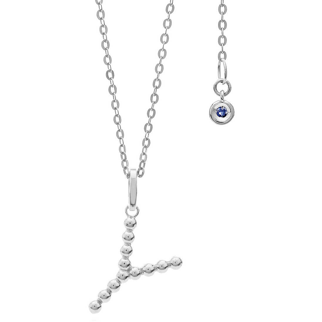 Women's Comete Gioielli Letter Necklace GLB 1100