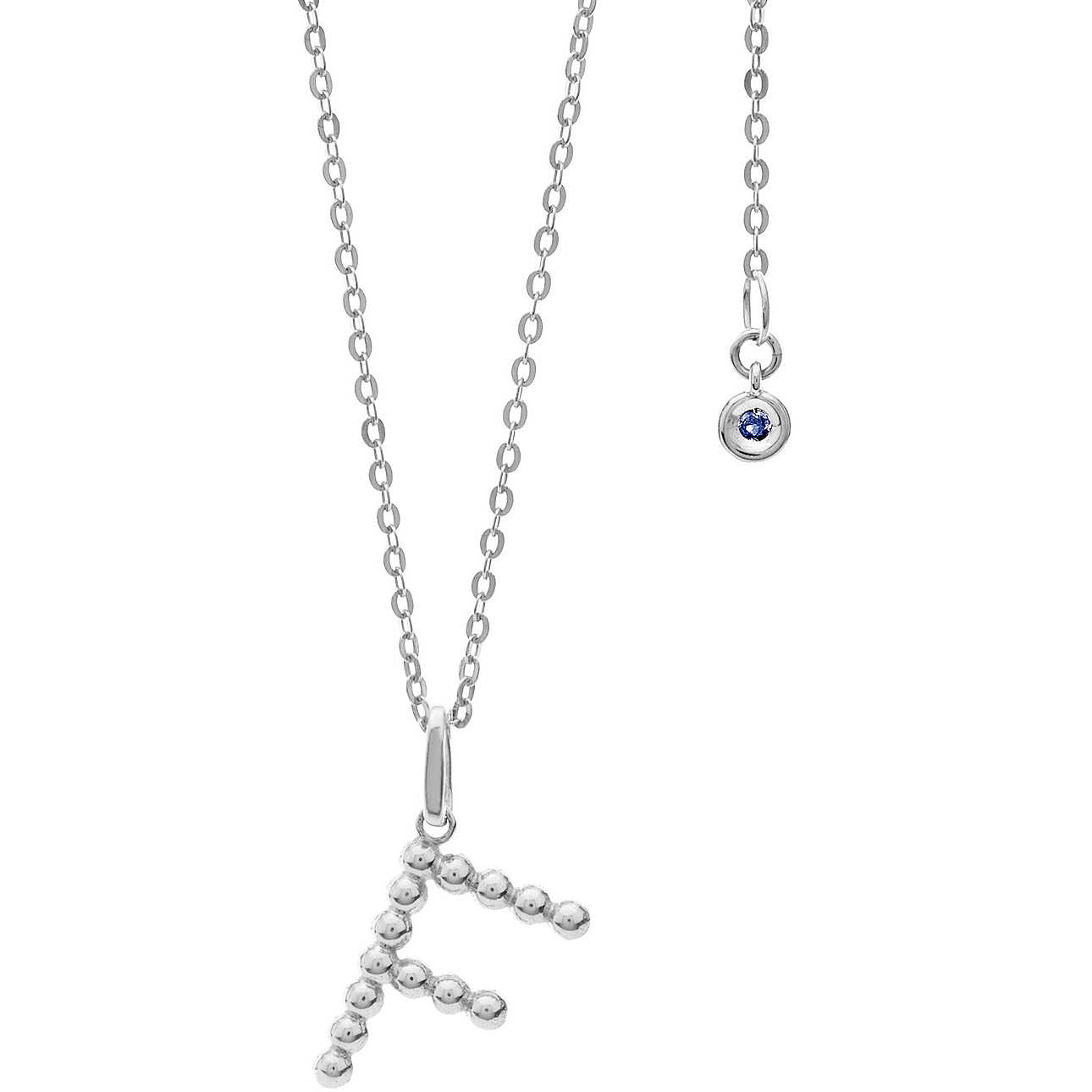 Necklace Woman Comete Gioielli Letter GLB 1081