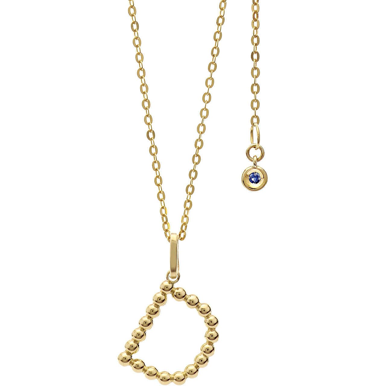 Necklace Woman Comete Gioielli Letter GLB 1053