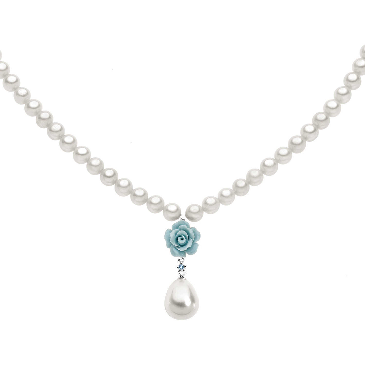 Collana Donna Comete Gioielli Perla FWQ 163