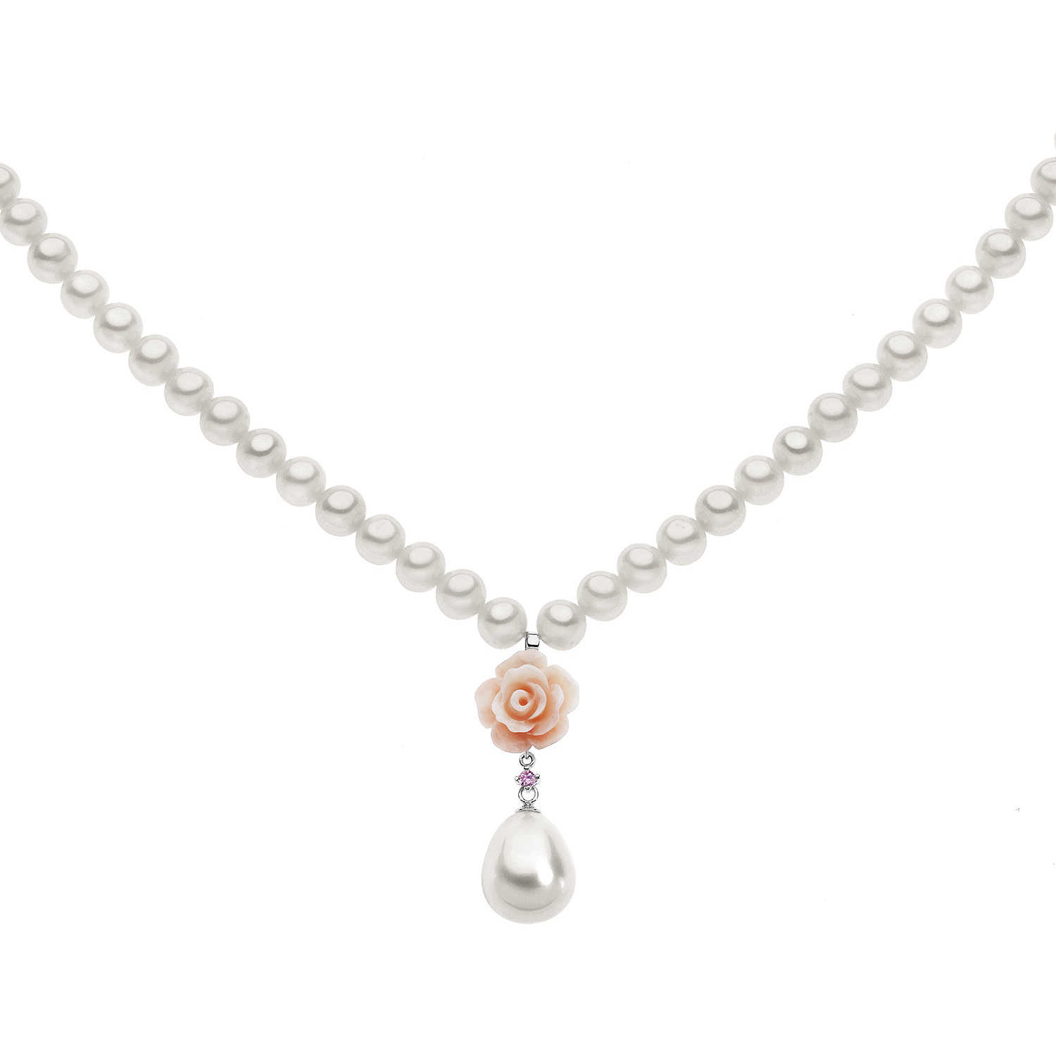 Women's Comete Gioielli Pearl Necklace FWQ 164