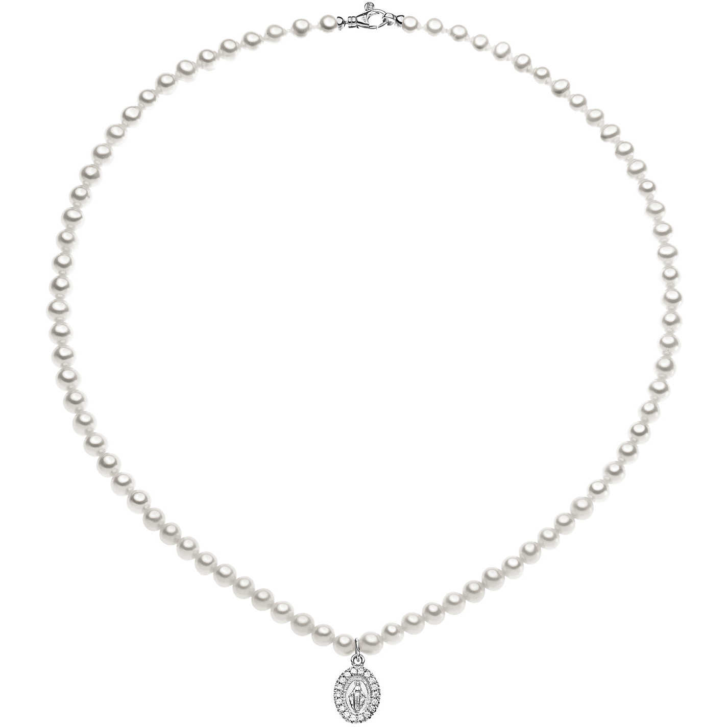 Women’s Comete Gioielli Pearl Necklace FWQ 201 B