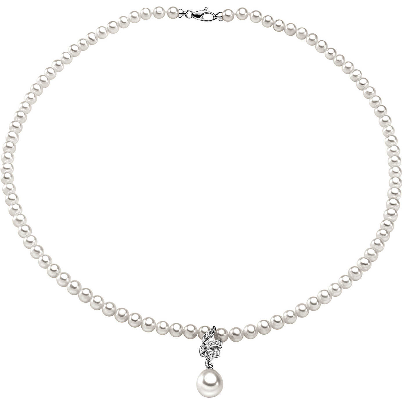 Collana Donna Comete Gioielli Perla FWQ 117