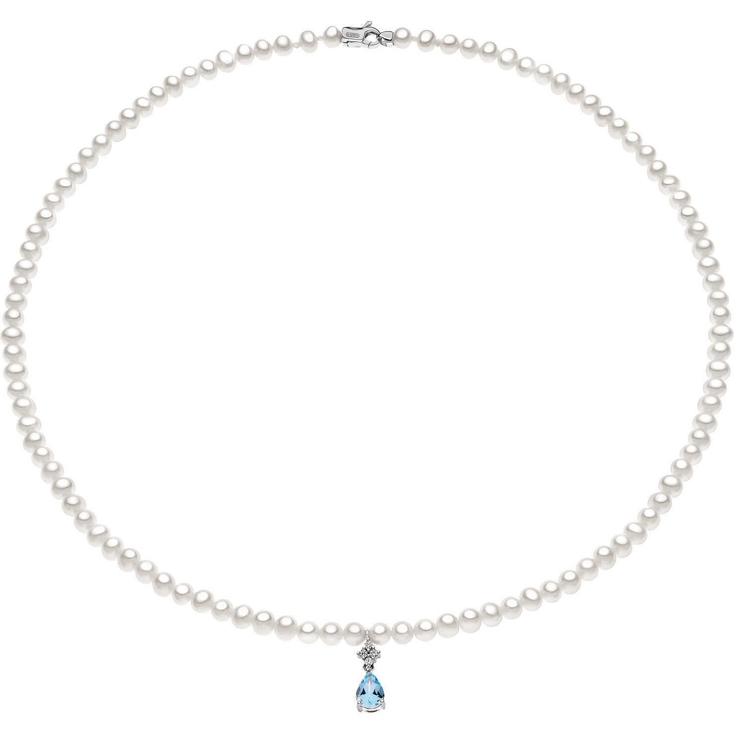 Collana Donna Comete Gioielli Perla FWQ 132