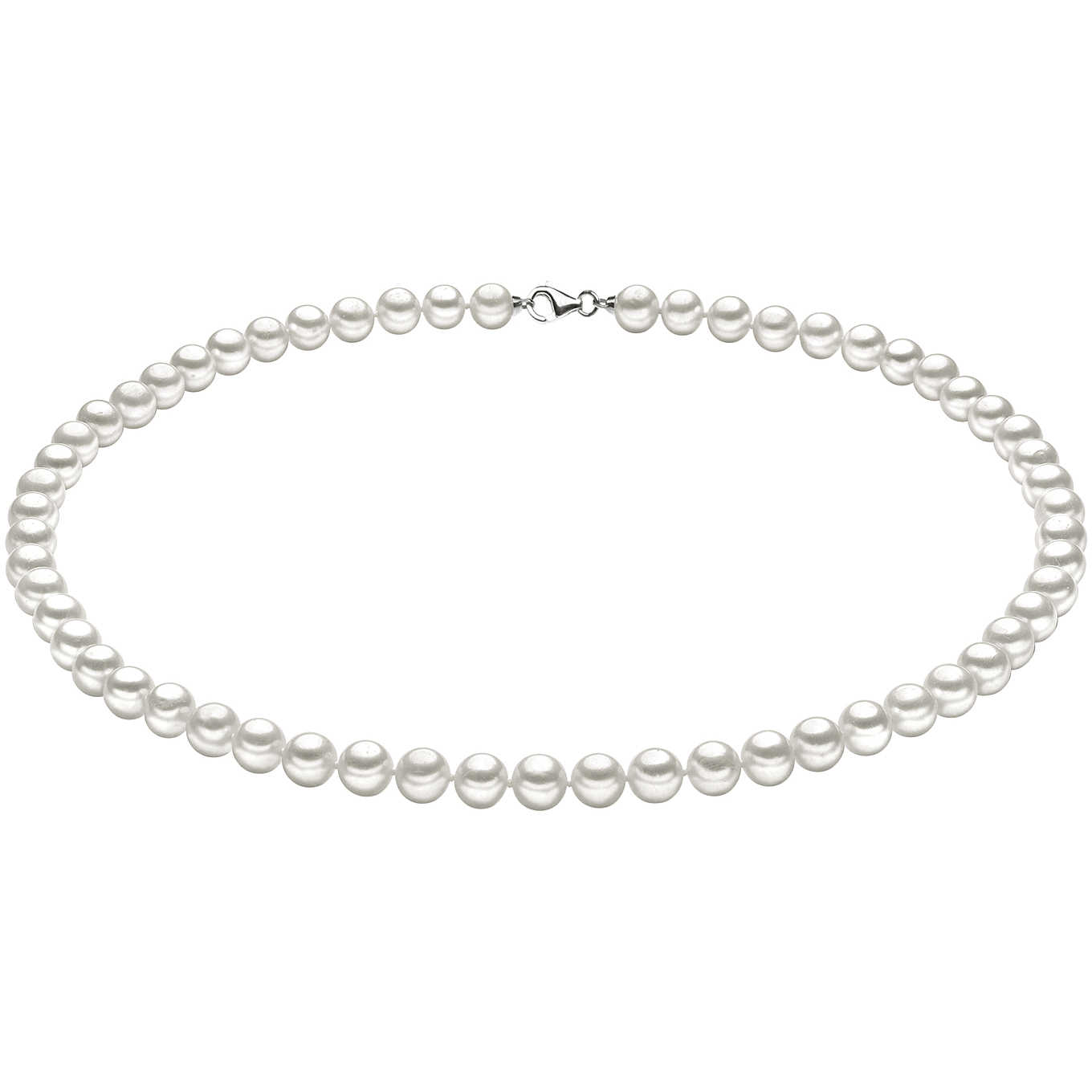 Necklace Women Comete Gioielli Pearls Silver FWQ 101 S45