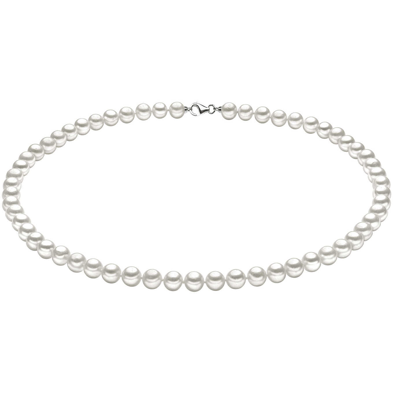 Necklace Women Comete Gioielli Pearls Silver FWQ 101 S
