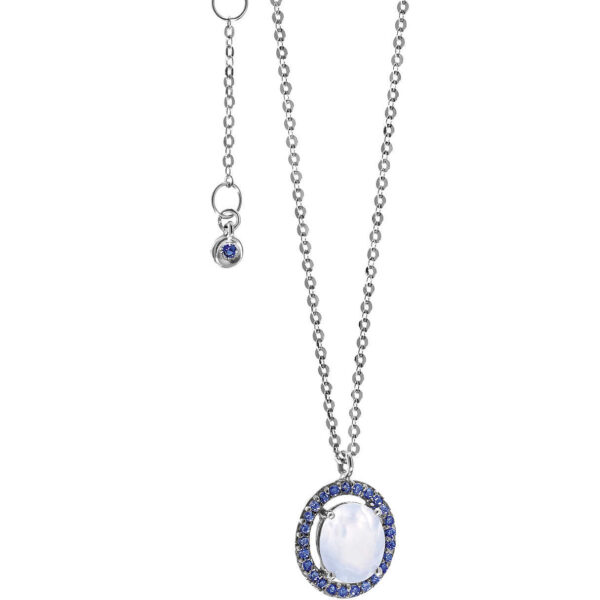 Women's Comete Gioielli Colorful Gemstones Necklace GLB 896