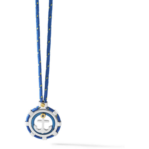 UGL 561 Genoa Blue Jewelry Men's Comete Necklace