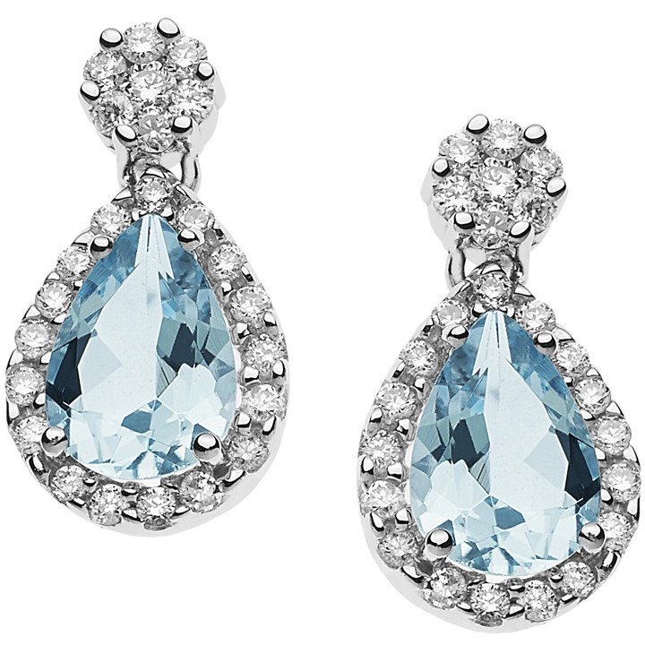 Earrings Women Comete Gioielli Aquamarine ORQ 221