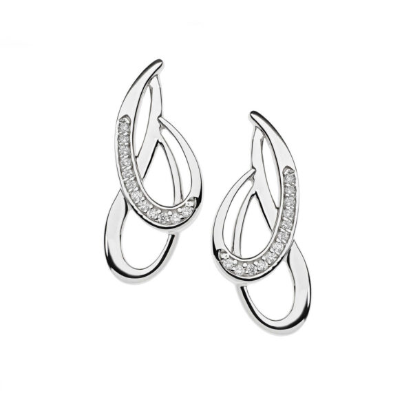 Women's Earrings Comete Gioielli Diamond Patterns ORB 733