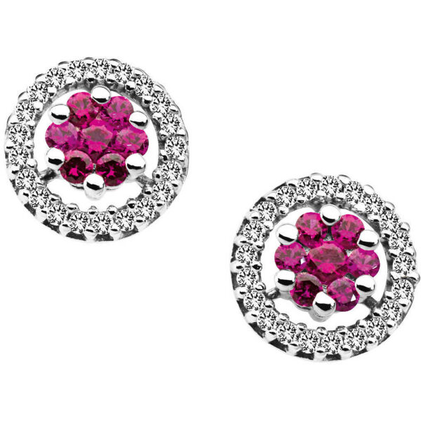 Earrings Women Comete Gioielli Gemstones Colorful ORB 520