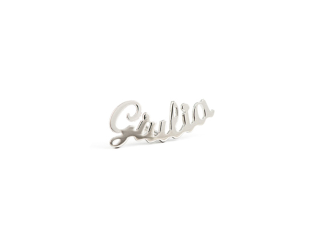 Very Name Lobo Earring Monkey Name, 925% Silver