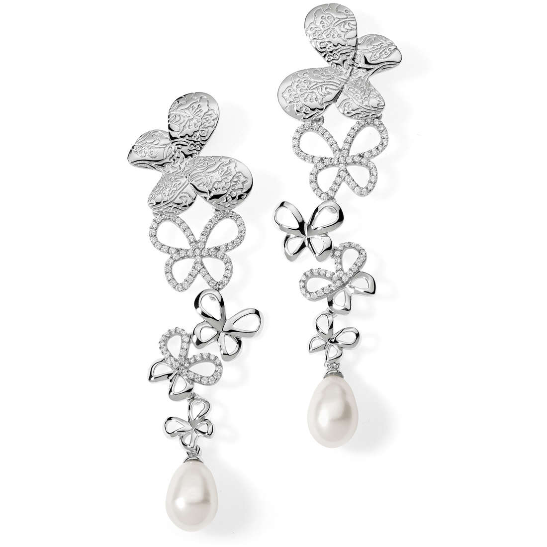 Women’s Earrings Comete Gioielli Butterflies NOW 108